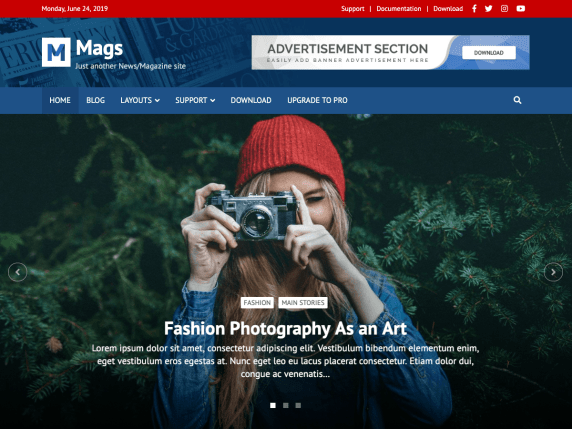 Mags WordPress theme